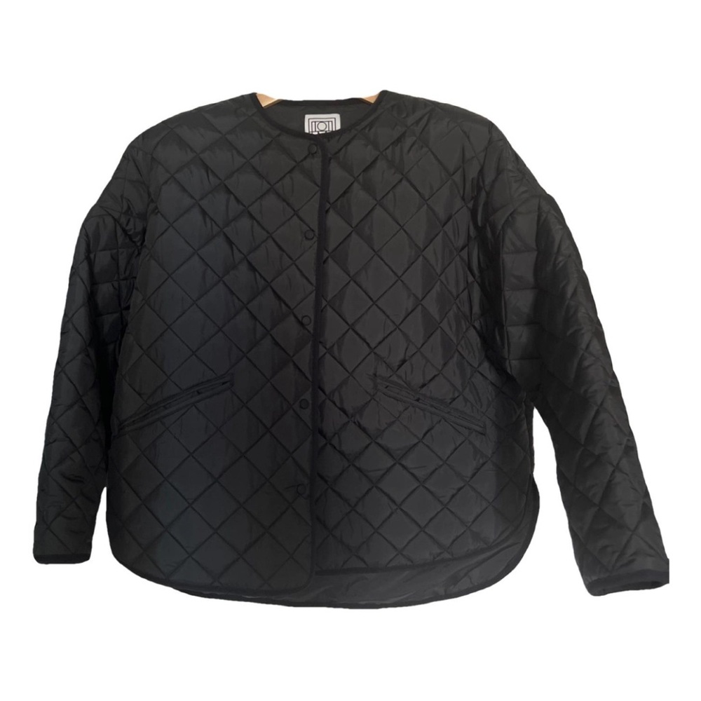 Toteme Black Quilted Puffer Jacket Black size S